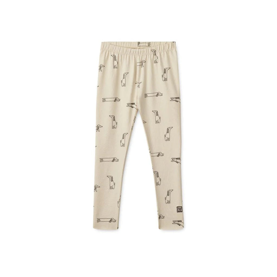 Liewood® Marie leggings - Dog/sandy - Liewood - Nadrágok és Rövidnadrágok - OduStore