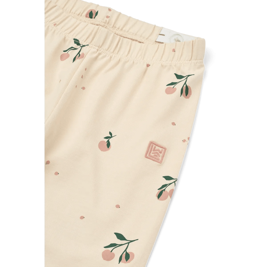 Liewood® Marie Printed leggings - Peach/ Sea shell - Liewood - Nadrágok és Rövidnadrágok - OduStore