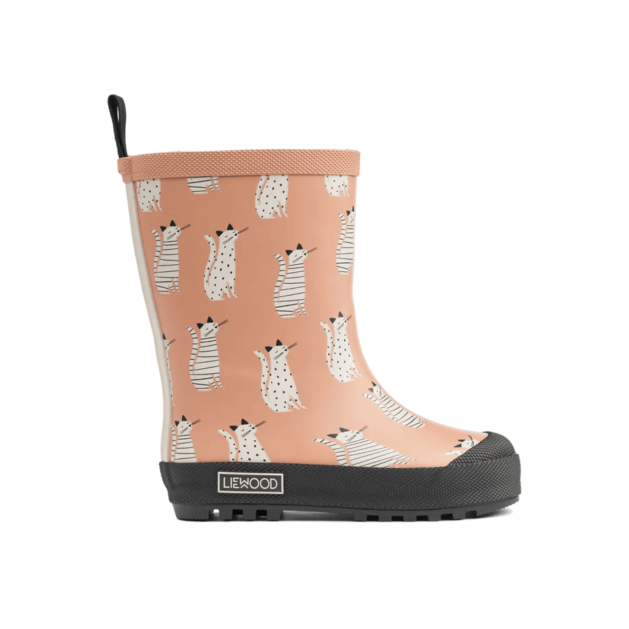 Liewood® Mason Thermo gumicsizma - Cat/Tuscany rose - Liewood - Lábbeli > Gumicsizma - OduStore