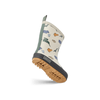 Liewood® Mason thermo gumicsizma - Dinosaurs/Mist - Liewood - Lábbeli > Gumicsizma - OduStore