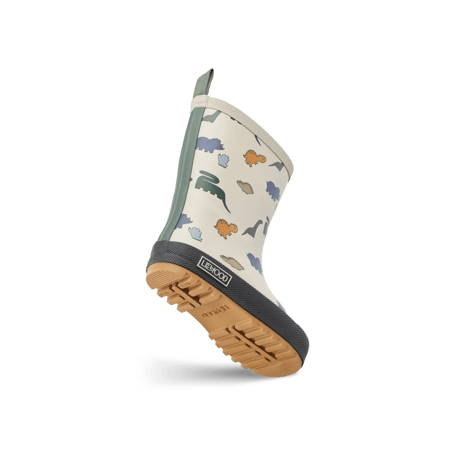 Liewood® Mason thermo gumicsizma - Dinosaurs/Mist - Liewood - Lábbeli > Gumicsizma - OduStore
