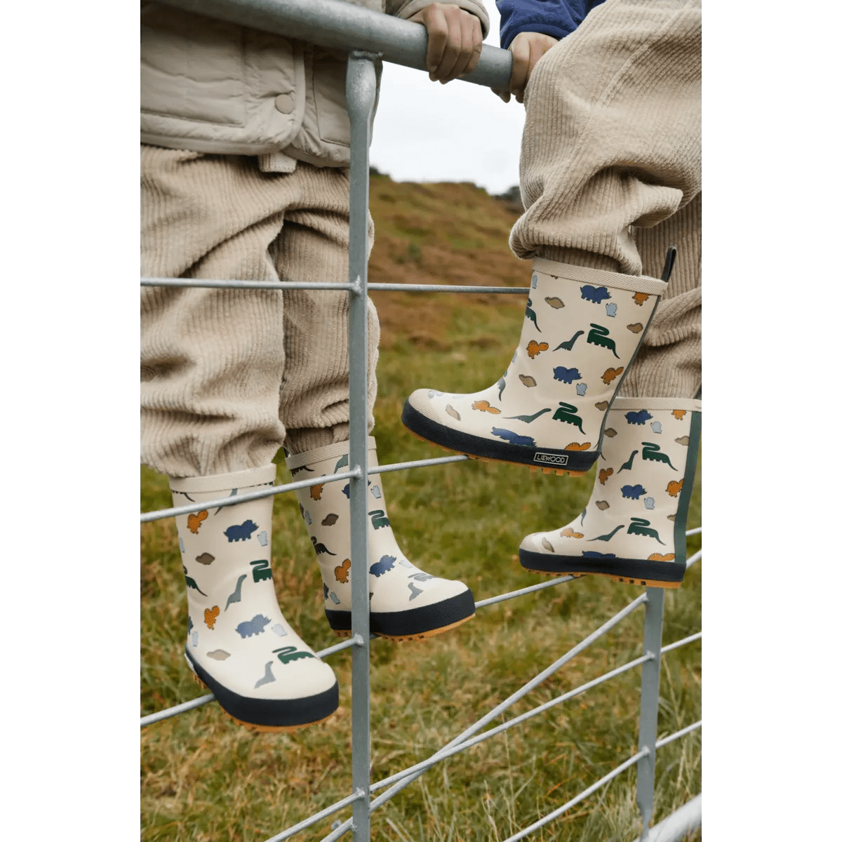 Liewood® Mason thermo gumicsizma - Dinosaurs/Mist - Liewood - Lábbeli > Gumicsizma - OduStore