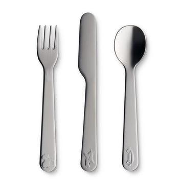 Liewood NADINE CUTLERY SET VEHICLE Acél villa - kanál - kés szett - OduStore - Étkészlet - Liewood