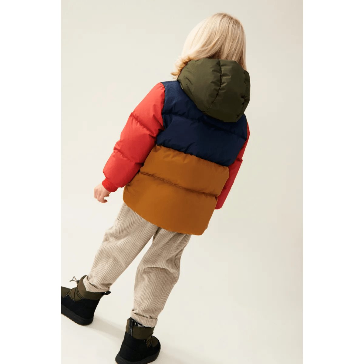 Liewood® Palle Puffer kabát - Army brown multi mix - Liewood - Felsőruházat - OduStore