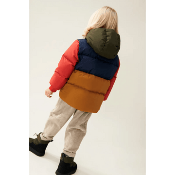 Liewood® Palle Puffer kabát - Army brown multi mix - Liewood - Felsőruházat - OduStore