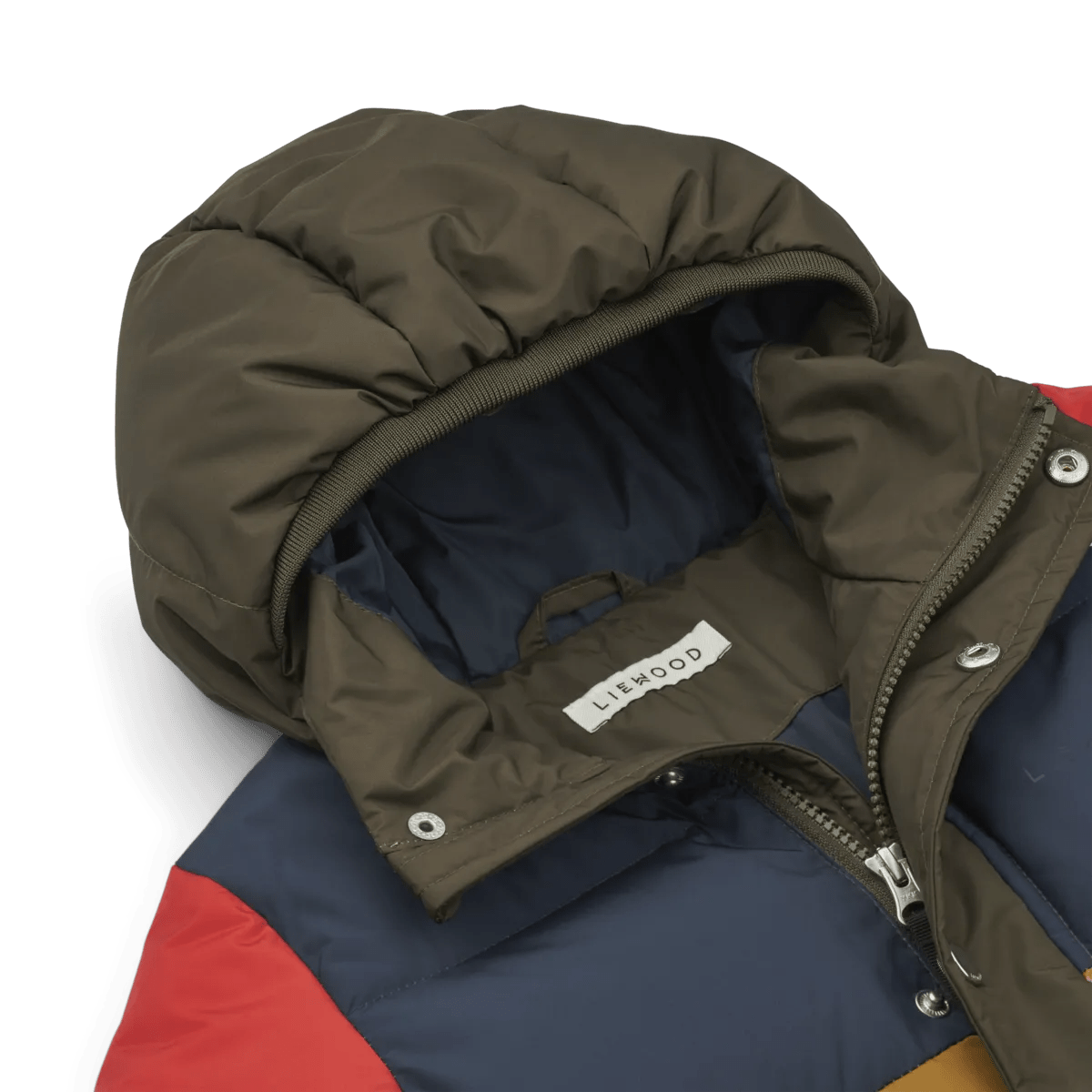 Liewood® Palle Puffer kabát - Army brown multi mix - Liewood - Felsőruházat - OduStore