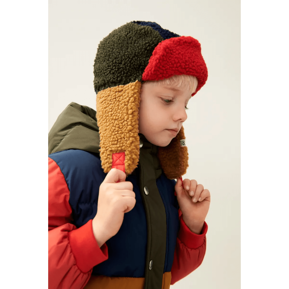 Liewood® Palle Puffer kabát - Army brown multi mix - Liewood - Felsőruházat - OduStore