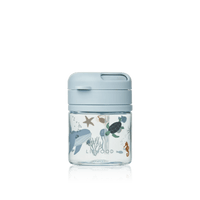 Liewood® Pavia Tritan szívószálas pohár 280 ml - Sea creature / Sandy - Liewood - Kulacs - OduStore