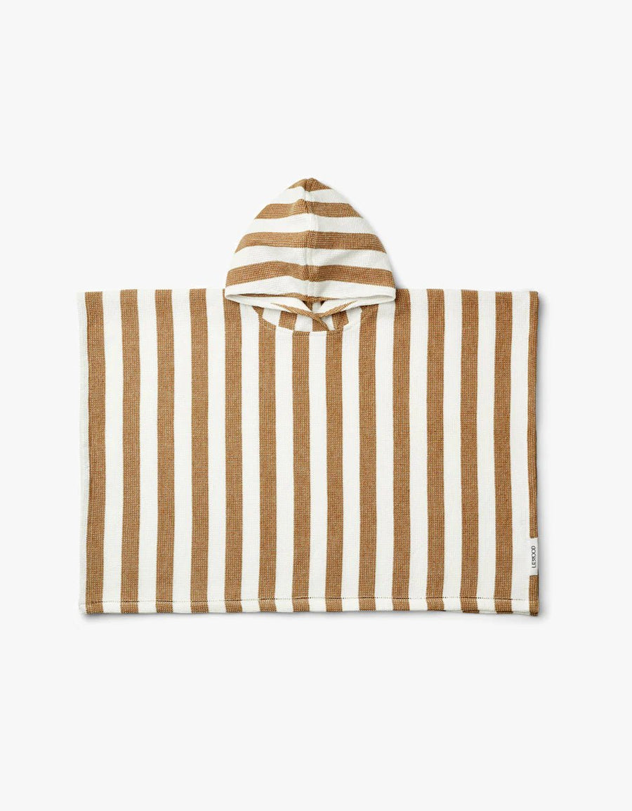 Liewood® Poncsó barna csíkos 9 - 10y - Liewood - Textil