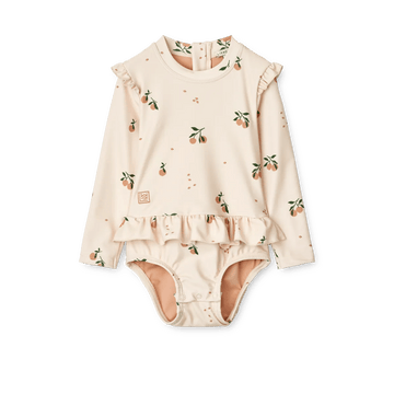 Liewood® Sille Baby fürdőruha - Peach / Sea shell - Liewood - Nyári kellékek - OduStore