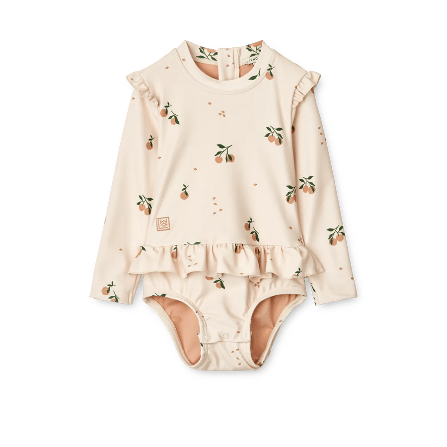 Liewood® Sille Baby fürdőruha - Peach / Sea shell - Liewood - Nyári kellékek - OduStore