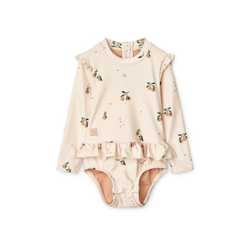 Liewood® Sille baby mintás fürdőruha peach/sea shell - OduStore - Nyári kellékek - Liewood