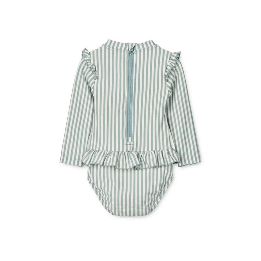 Liewood® Sille fürdőruha - Sea blue/white - Liewood - Nyári kellékek - OduStore