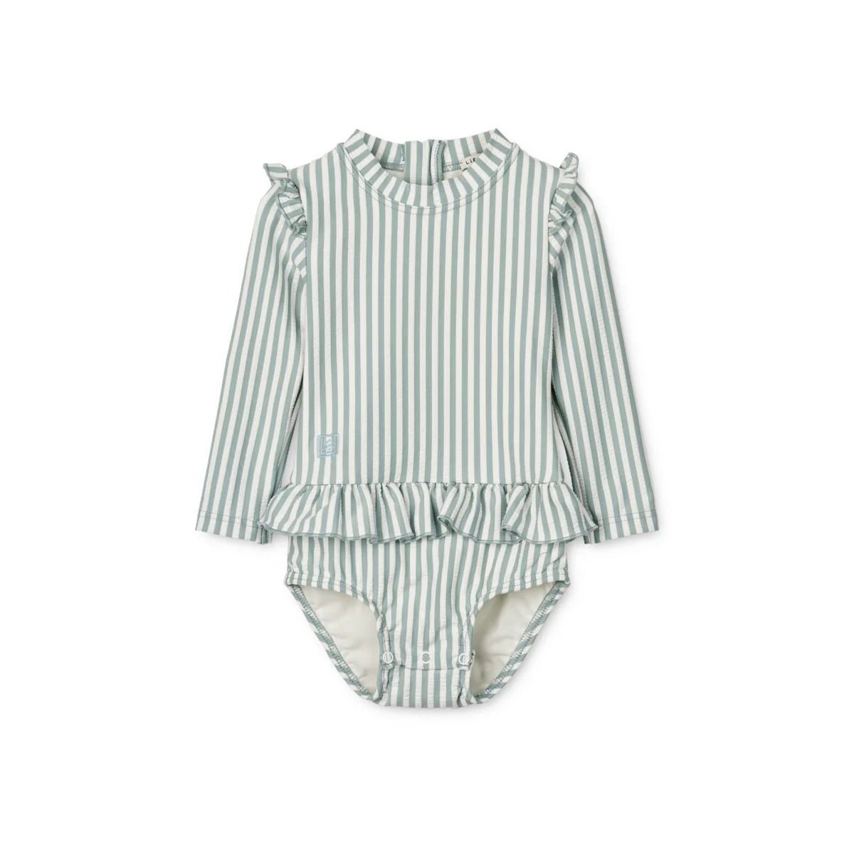 Liewood® Sille fürdőruha - Sea blue/white - Liewood - Nyári kellékek - OduStore