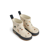 Liewood® Tekla printed gumicsizma - Sea creature/sandy - Liewood - Lábbeli > Gumicsizma - OduStore