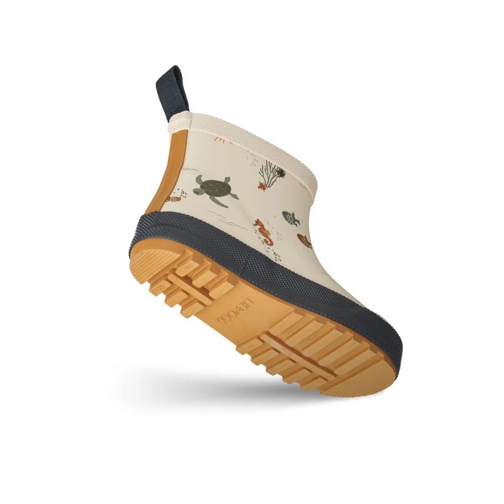 Liewood® Tekla printed gumicsizma - Sea creature/sandy - Liewood - Lábbeli > Gumicsizma - OduStore