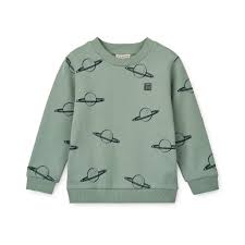 Liewood® Thora mintás pulóver - Planets / Peppermint - Liewood - Felsők és pulóverek - OduStore