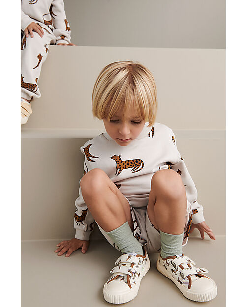 Liewood Thora Pulóver - Leopard Sandy