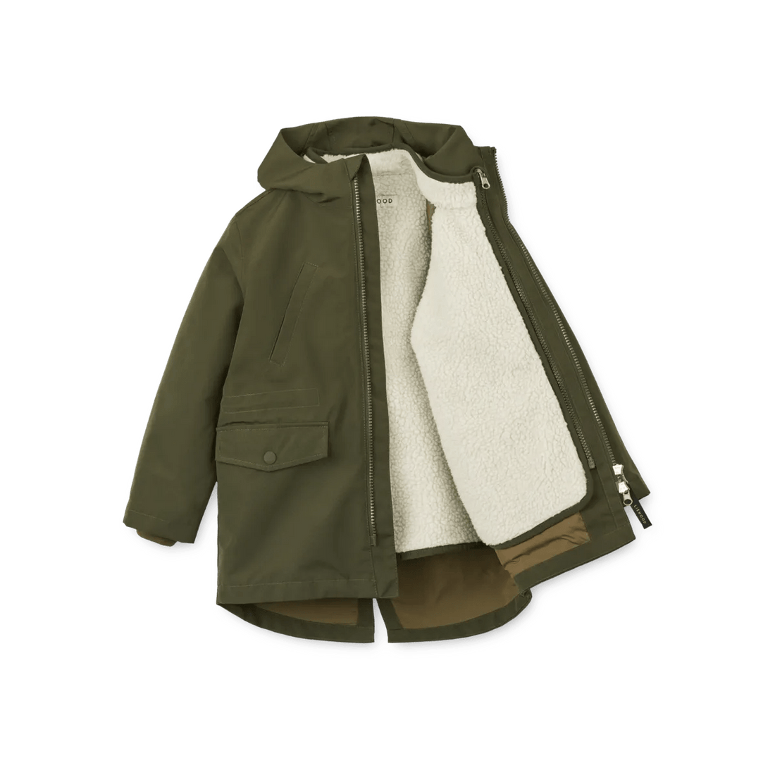 Liewood® Timber 2in1 dzseki - Army brown mix - Liewood - Felsőruházat - OduStore