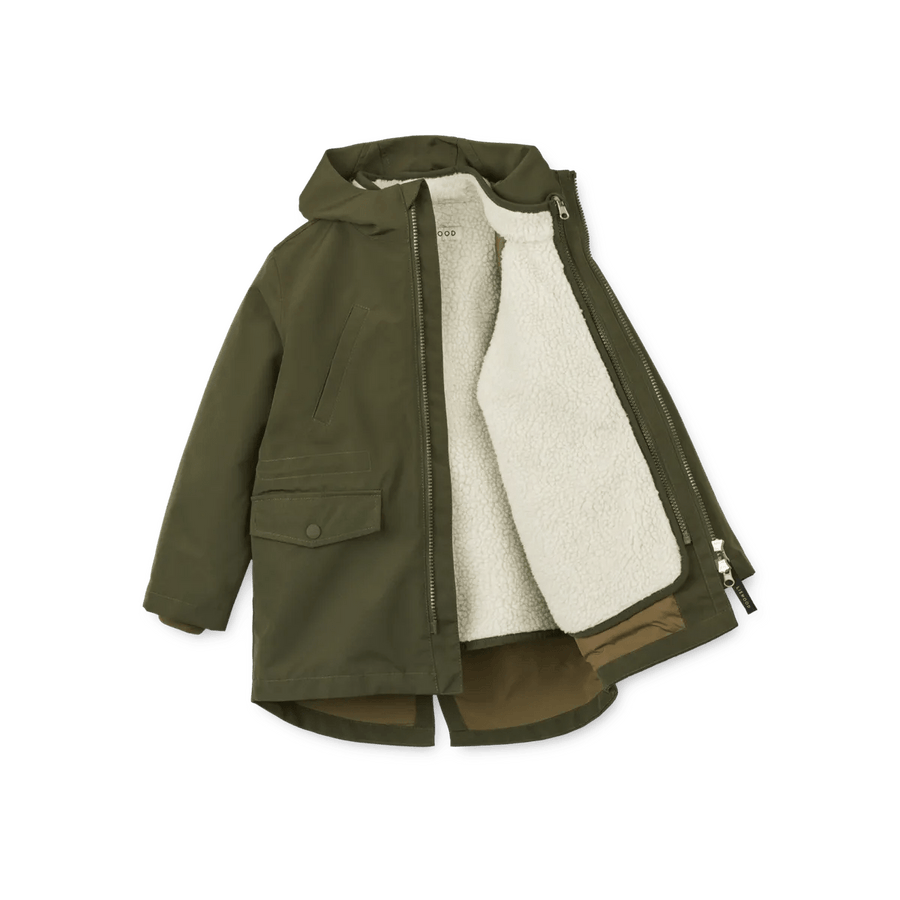 Liewood® Timber 2in1 dzseki - Army brown mix - Liewood - Felsőruházat - OduStore