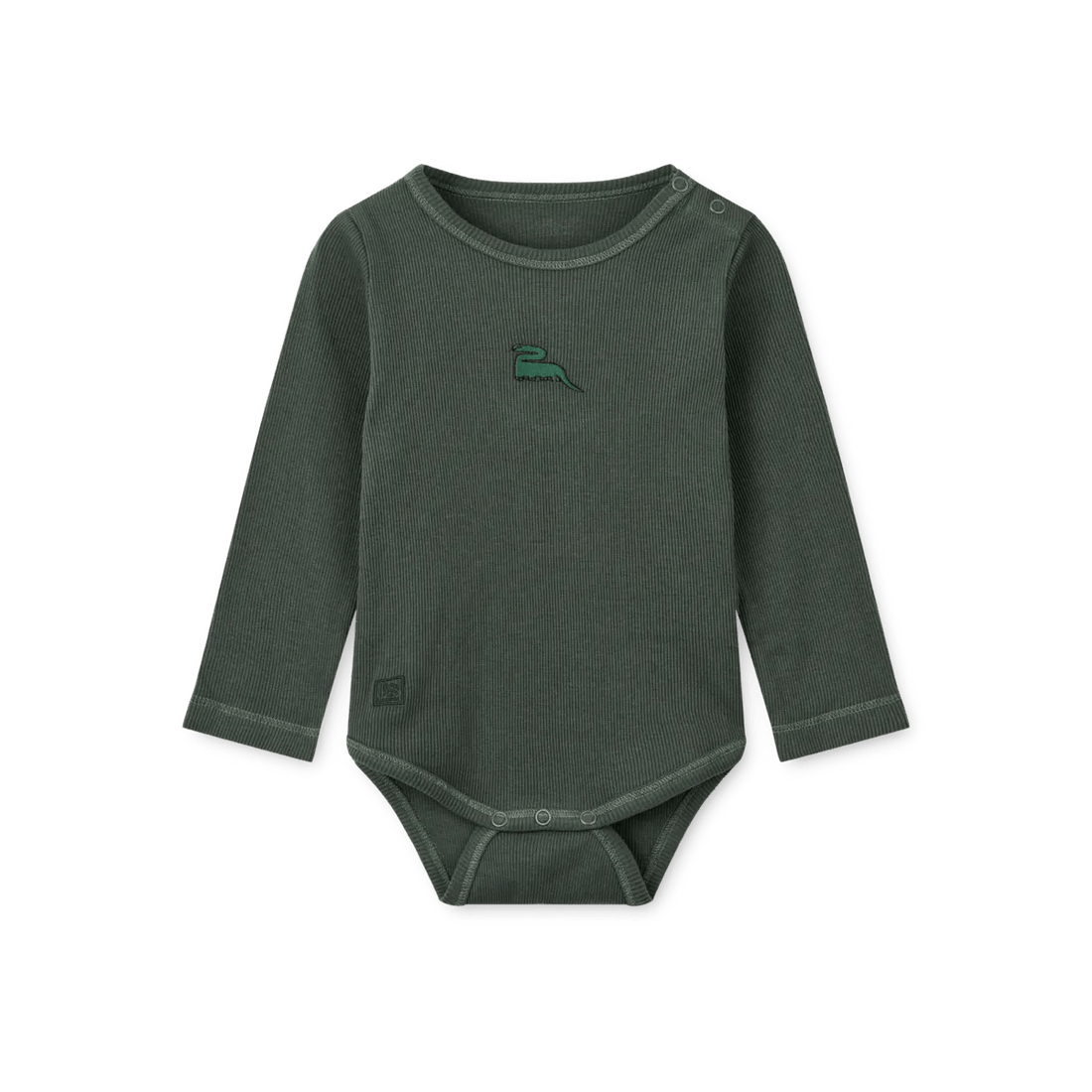 Liewood® Yanni Baby hosszú ujjú body 2 pack - Dinosaurs Mist / Forest green - Liewood - Body - OduStore