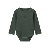 Liewood® Yanni Baby hosszú ujjú body 2 pack - Dinosaurs Mist / Forest green - Liewood - Body - OduStore