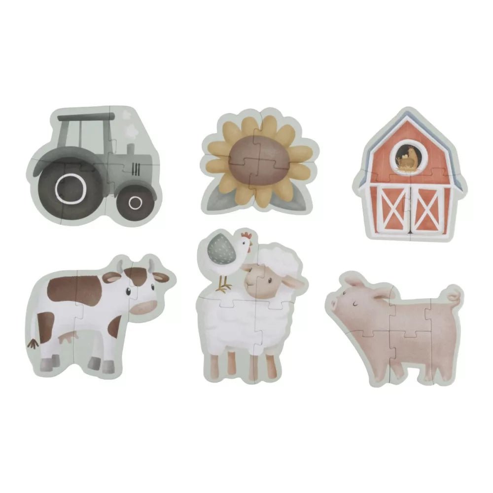 Little Dutch® 6 in 1 kirakó - Little Farm - Little Dutch - Gyerekjátékok - OduStore