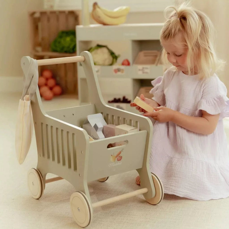 Little Dutch® Bevásárlókocsi termékekkel - Little Dutch - Gyerekjátékok - OduStore