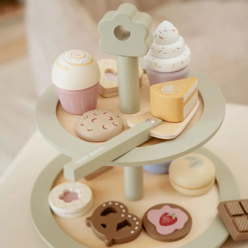Little Dutch® Emeletes sütemény kínáló - Little Dutch - Gyerekjátékok