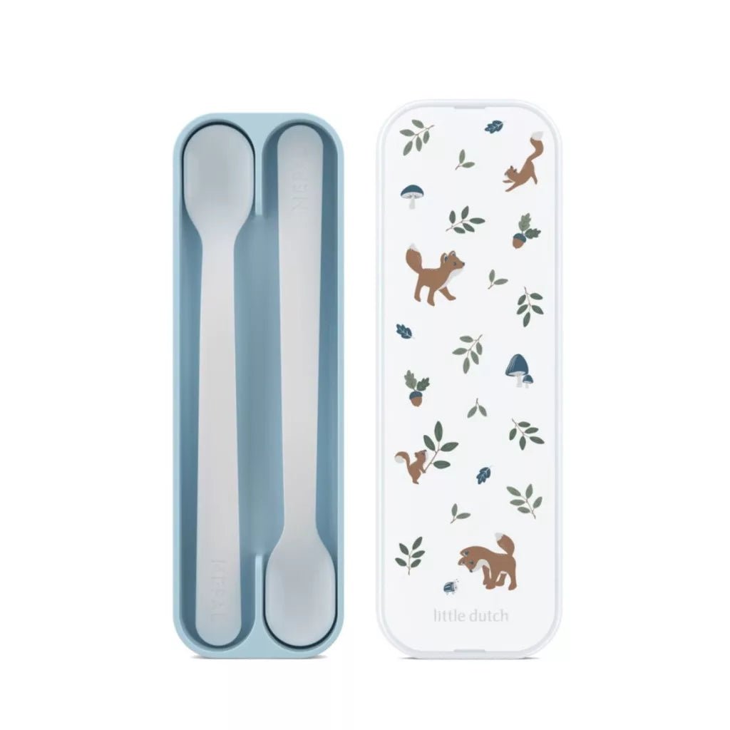 Little Dutch® Etető kanál szett (2 db) - Forest friends - Little Dutch - Étkészlet - OduStore