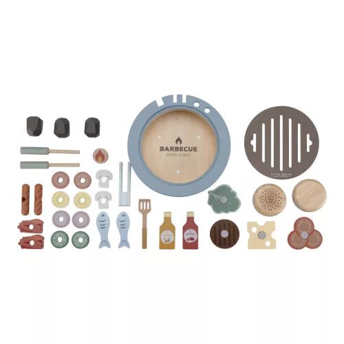 Little Dutch® Fa játék barbecue szett - Little Dutch - Gyerekjátékok - OduStore