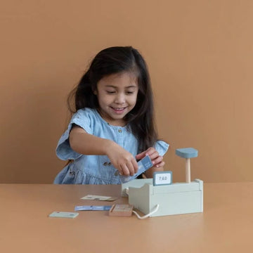 Little Dutch® Fa játék pénztárgép FSC - Little Dutch - Gyerekjátékok - OduStore