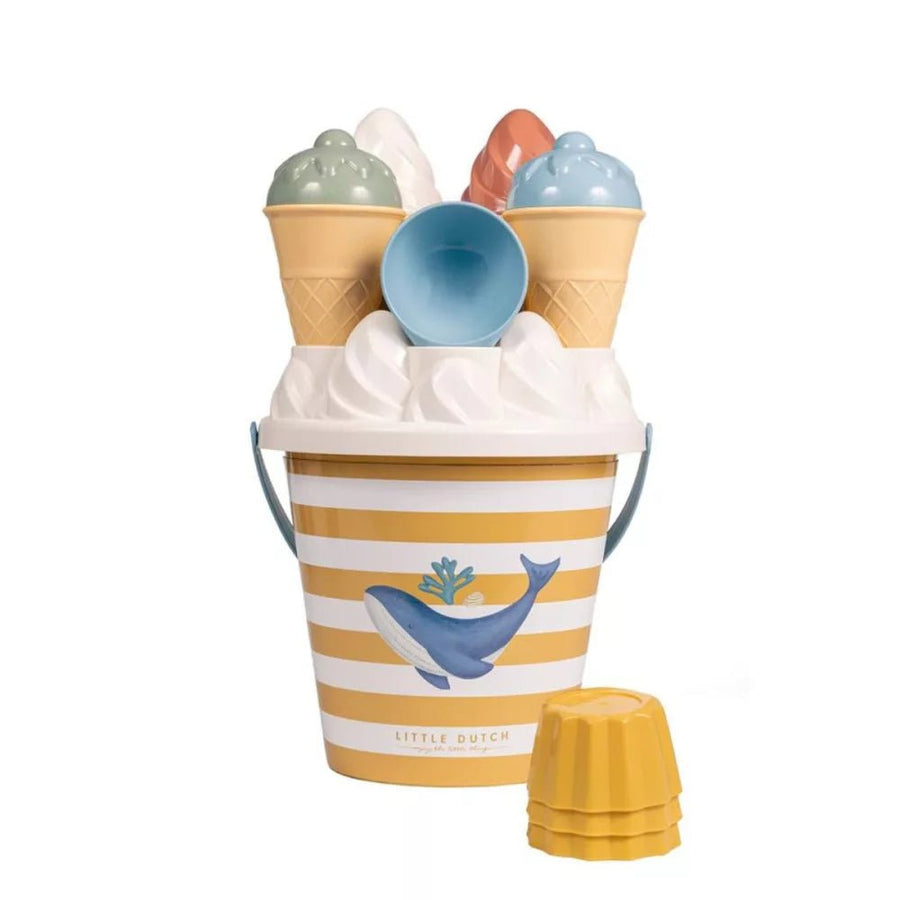 Little Dutch® Fagyis homokozó készlet - Ocean Dreams kék - Little Dutch - Nyári kellékek - OduStore