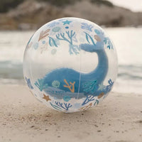 Little Dutch® Felfújható 3D strandlabda - Ocean Dreams kék - Little Dutch - Nyári kellékek - OduStore