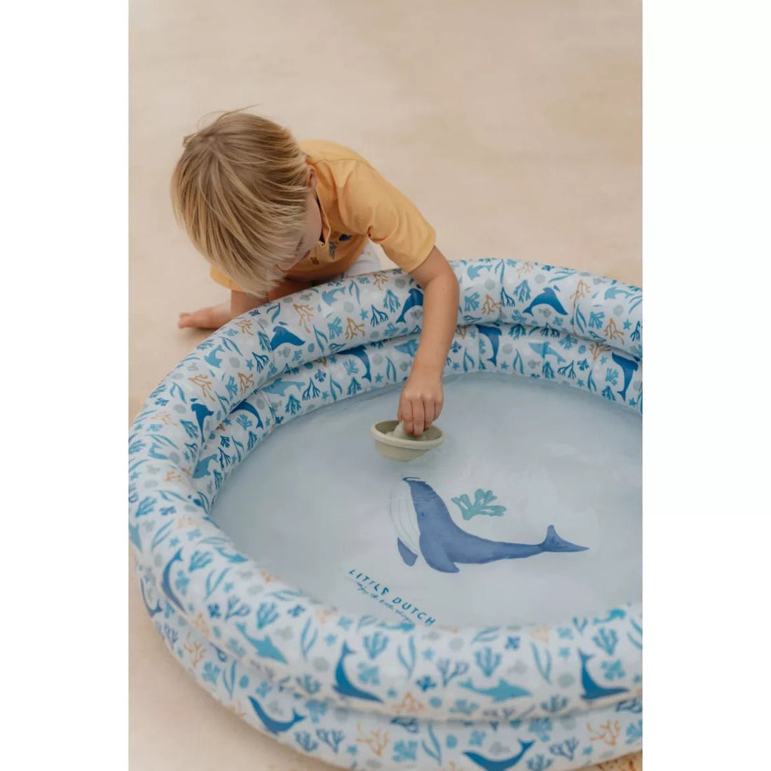 Little Dutch® Felfújható medence - Ocean Dreams kék 80 cm - Little Dutch - Nyári kellékek - OduStore