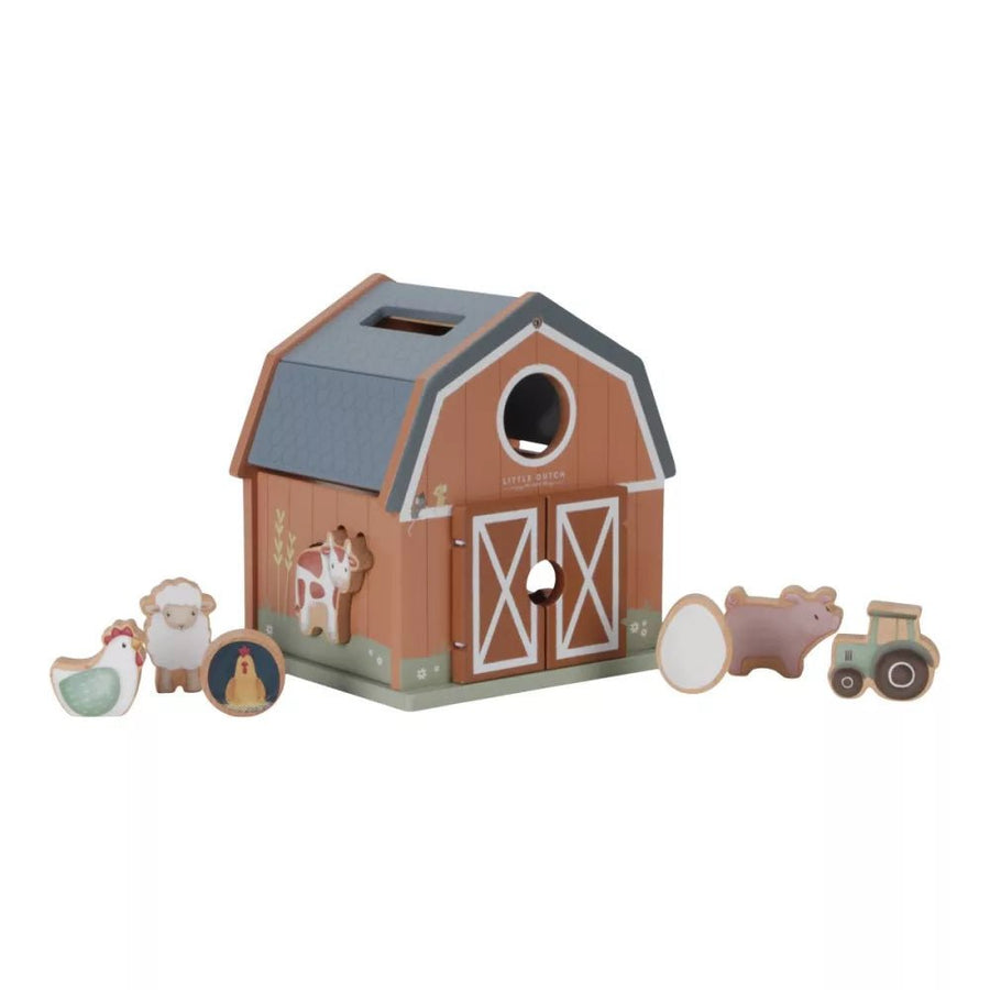 Little Dutch® Formabedobó - Little Farm - Little Dutch - Készségfejlesztők - OduStore