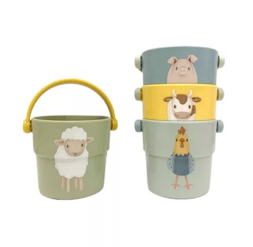 Little Dutch® Fürdőjáték vödör szett - Little Farm - Little Dutch - Fürdõjáték > Játék - OduStore