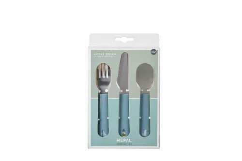 Little Dutch® Gyerek evőeszköz készlet (3 db) - Tengerész - Little Dutch - Étkészlet - OduStore