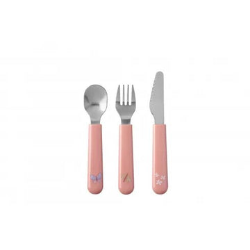 Little Dutch® Gyerek evőeszköz készlet 3 db - Virágok&pillangók - Little Dutch - Étkészlet - OduStore