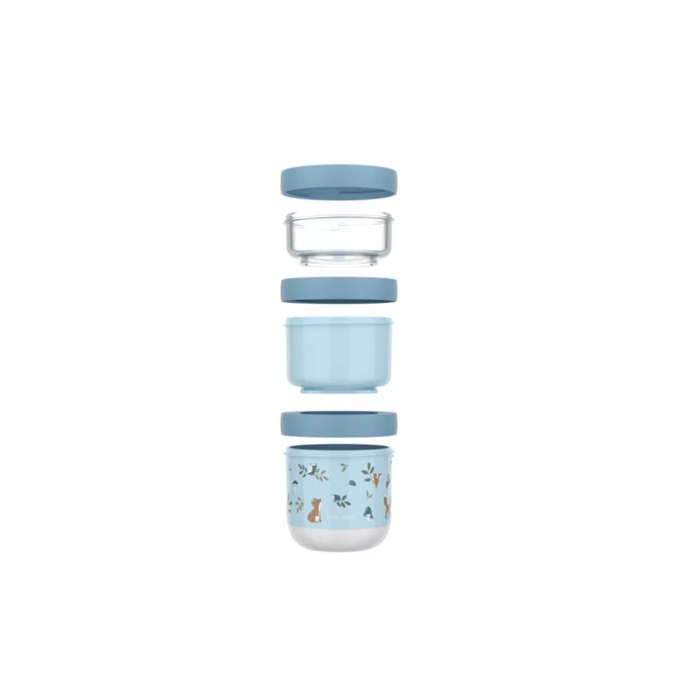 Little Dutch® Gyerek snack tál készlet - 3 db - os - Forest friends - Little Dutch - Étkészlet - OduStore