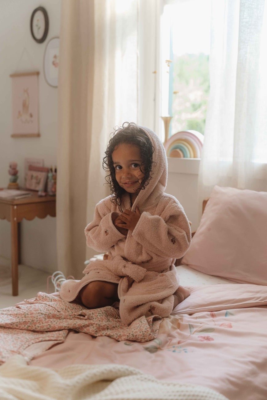 Little Dutch® Hímzett gyerek köntös 74/80 - Blossom - Little Dutch - Textil - OduStore