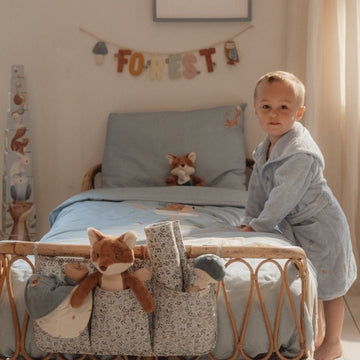 Little Dutch® Hímzett gyerek köntös 98/104 - Blue - Little Dutch - Textil - OduStore