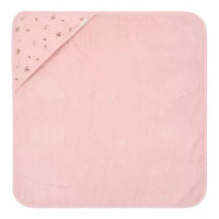 Little Dutch® Hímzett kapucnis fürdőlepedő 100x100 cm - Blossom - Little Dutch - Törölköző - OduStore
