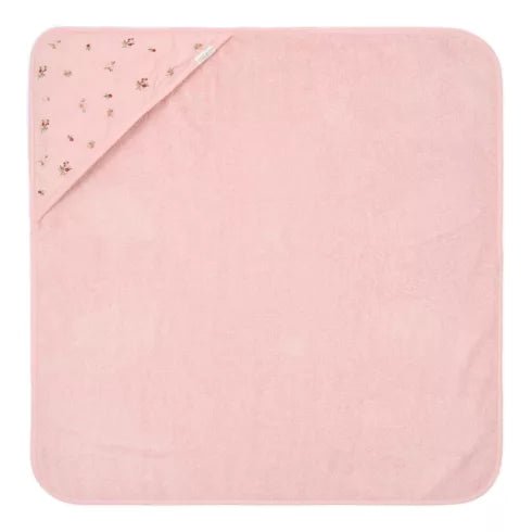 Little Dutch® Hímzett kapucnis fürdőlepedő 100x100 cm - Blossom - Little Dutch - Törölköző - OduStore