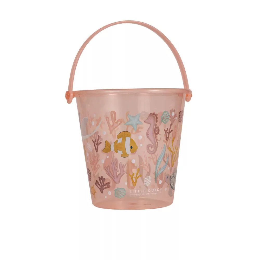 Little Dutch® Homokozó vödör Ocean Dreams - Pink - Little Dutch - Nyári kellékek - OduStore