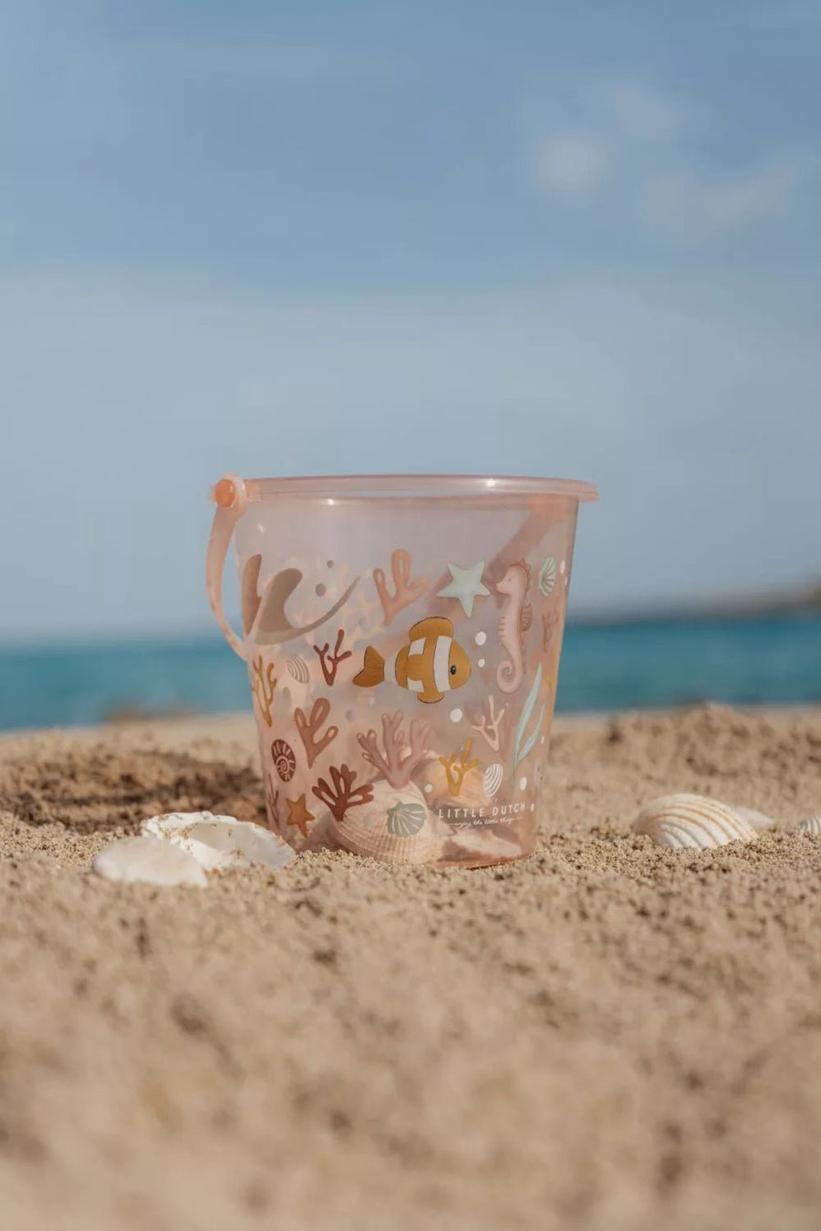 Little Dutch® Homokozó vödör Ocean Dreams - Pink - Little Dutch - Nyári kellékek - OduStore