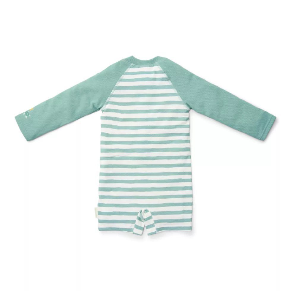 Little Dutch® Hosszú ujjú úszóoverál - Stripes Surf Blue - Little Dutch - Nyári kellékek - OduStore