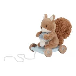 Little Dutch® Húzható plüss mókus - Forest Friends - Little Dutch - Gyerekjátékok - OduStore