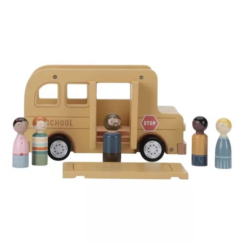 Little Dutch® Iskolabusz figurákkal - Little Dutch - Gyerekjátékok - OduStore