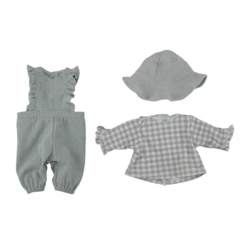 Little Dutch® Játékbaba ruha - Green Check - Little Dutch - Gyerekjátékok - OduStore